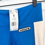 Adidas NWT  Blue and White Leggings SMALL Photo 1