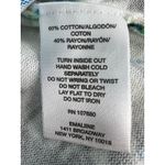 Emaline Blue Green Floral Cardigan XL Photo 4