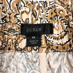 J.Crew Size M Poplin Short in Ornate Paisley Pull-On Cotton Pocket Style BH824 Photo 3