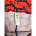 LuLaRoe  Women's Orange & Blue Tall & Curvy Duck TIghts Photo 4