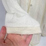 Johnny Was  Pete & Greta White Long Line Button Front Cardigan Sweater Womens M Photo 5