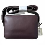 ALLSAINTS  Lucille Crossbody Bag NWT Oxblood Red Leather Photo 1