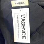 L'Agence Black Sleeveless Scoop Neck Maxi Dress Photo 3