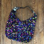 Colorful Multicolor Sequin Women's shoulder party nightclub Bag nwot Blue Photo 0