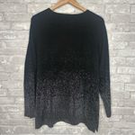 Avenue Womenâs Long Sleeve Sweater with Gradient Sparkle Size 22/24 (RN138302) Black Photo 5