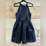 Erin Featherston Cocktail Dress Black Size 8 Photo 2