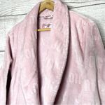 Juicy Couture Blush Pink Logo Plush Robe Size Large/ XL Photo 2