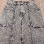 Isabel Marant Étoile Toria Denim Midi Jean Skirt in Washed Gray Size FR 34 NWT Photo 12
