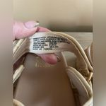 Steve Madden  Raffia Big Mona Platform Sandal,Woven, Buckle,Tan, Double Strap;8.5 Photo 4