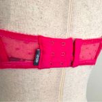 Aerie  Floral Embroidered Red Bra Photo 5