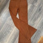 Forever 21 Brown High Waisted Flare Pants • Size Small • 70’s style • Disco • Western Photo 1