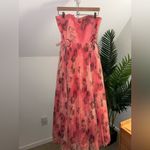 Hutch  Costella Pink‎ Blush Floral Tulle Gown Dress size 14 NWT Photo 7