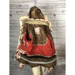 Liquid Boardwear ski jacket in cream & floral with removable hood size XS White Photo 8