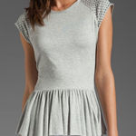 Rebecca Taylor  Nailhead Sleeve Peplum Top Photo 0