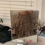 Brown Boutique Skirt Photo 2