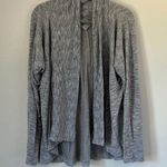 Athleta Heather Gray Nirvana Wrap Cardigan Large L Photo 0