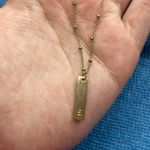 The Bar Gold Necklace  Photo 1