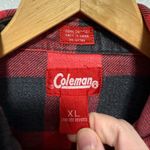 Coleman  Red Gingham Flannel - Size XL
100% Cotton Photo 1