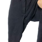 Arje Mid Rise Skinny Jeans Black Italian Fabric Cotton Womens Size 6 Photo 9