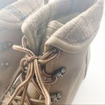 Sporto  Size 6 Plaid Cuffed Women’s Ankle Bootie Lace Up Photo 2