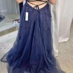 Mia Bella prom dress blue Size 0 Photo 1