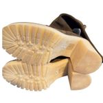 Free People  Womens Jasper Over The Knee Chunky Heel Boots Green SIZE 37/7 Photo 2