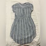 Japna  Pinstripe Linen Shirt Dress. Size Large. Photo 2