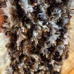 Cozy Scarf Winter Brown Fluffy Photo 1