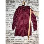 32 Degrees Heat 32° heat | women maroon down filled jacket Photo 9