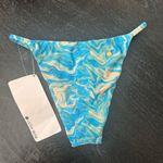 Revolve Ostra Brasil Triangle Fixed Strap Bikini Bottom in Psy Blue Sz S Photo 3