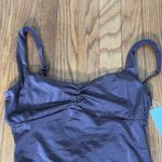 ANDIE The Nadi One Piece Swimsuit Licorice Purple size L NWT Photo 4