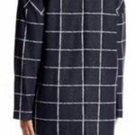 ASTR Windowpane Plaid Oversized Blazer Sweater  Photo 1