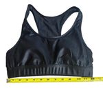 Koral faux leather racerback mesh sports bra size S Photo 2