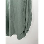 CALIA Button Front Shirt Women XL NWT Green Long Sleeve Collar Outdoors Hiking Photo 2