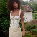 For Love & Lemons NEW  x FP Cassandra Bodysuit Photo 2