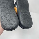 Vionic  Selena Calf Hair Flip Flops Thongs Sandals Shoes Black Tan sz 10 Photo 5