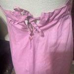 Vtg 70s Young Edwardian Dress By Arpeja Pink Tiered Prairie Cottage Hippie sz S Photo 6