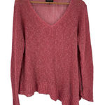 Eileen Fisher Airy Linen Grain Rib Asymmetrical Hem Pullover Sweater size XL Photo 0