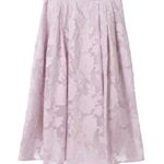 Japanese Kawaii Gyaru Balletcore Formal Office Floral Lilac Midi A Photo 0