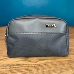 TUMI Nylon Travel Pouch Makeup Bag Small Gray for Delta Airlines Photo 0