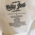 Jerry Leigh Billy Joel Pale Yellow Graphic Crewneck Short Sleeve Size Small Photo 5