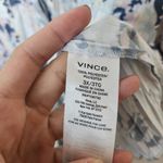 Vince  Lotus Print Pleated Blouse 3xl Photo 2