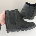 Sorel Joan Rhapsody Wedge Snow Boot Black Size 8.5 Photo 3