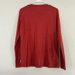 Eddie Bauer  Burnt Orange Long Sleeve T-Shirt Tee Casual Comfy XL Photo 3