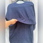 Go Couture  Solid Navy Tunic Size Large Photo 1