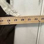 BLANK NYC NWOT Womens Faux Suede Vest Brown with Fur Lining Sz S Mobwife Western Photo 9