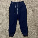 FIGS Women’s Zamora Jogger Scrub Pants Navy Blue Small Petite Photo 1