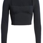 Open Edit  TOP SIZE SMALL BLACK  BUSTIER CROPPED TOP Photo 1