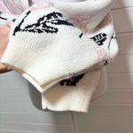 Duchamp Rose Floral‎ Printed Knit Wide Sleeve Shrug Neutral Size L/XL White Photo 5