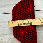 Red Raffia Kiss Lock Clutch Soft Italian Leather Interior Whimsy Evening Summer Photo 7